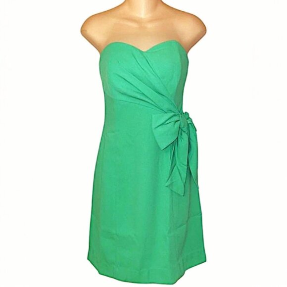 Lilly Pulitzer Stela Strapless Dress in Spearmint NWT - Size 8 - Picture 7 of 9